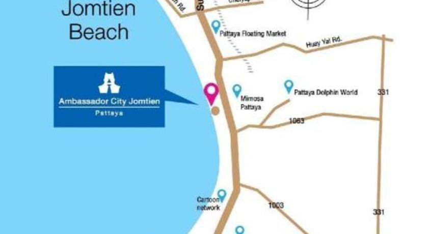 纳仲天 Ambassador City Jomtien Pattaya - Ocean Wing酒店 外观 照片